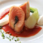 Seared seafood