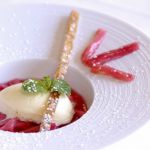Rhubarb dessert