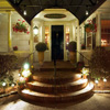 Luxury Inn | Boutique Hotel | Image of Luxury Inn with beautiful garden lighting